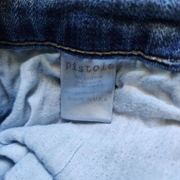 Pistola Distressed Blue Jeans - Picture 4 of 4
